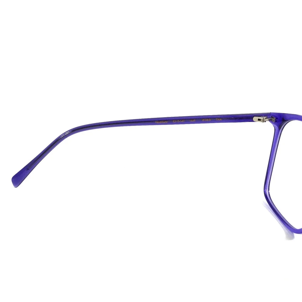Gigi Studios Eyeglasses Frames TINA 8108/9 Clear Transparent Purple 52-15-140